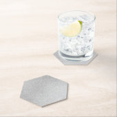 Silver Stone Gary Gold Marmor Lila Glitzer Untersetzer (Vor Ort)