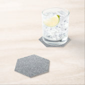 Silver Stone Gary Gold Marmor Lila Glitzer Untersetzer (Vor Ort)