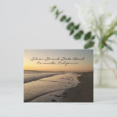 Silver Strand State Beach, Coronado CA Postcard Postkarte (Stehend Vorderseite)
