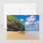 Silver Strand Wicklow, Irland Postkarte (Vorne/Hinten)