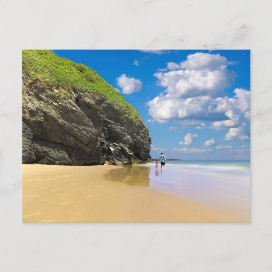 Silver Strand Wicklow, Irland Postkarte (Vorderseite)