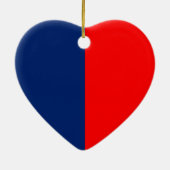 Silver Style Caduceus Medical Symbol League Keramikornament (Hinten)