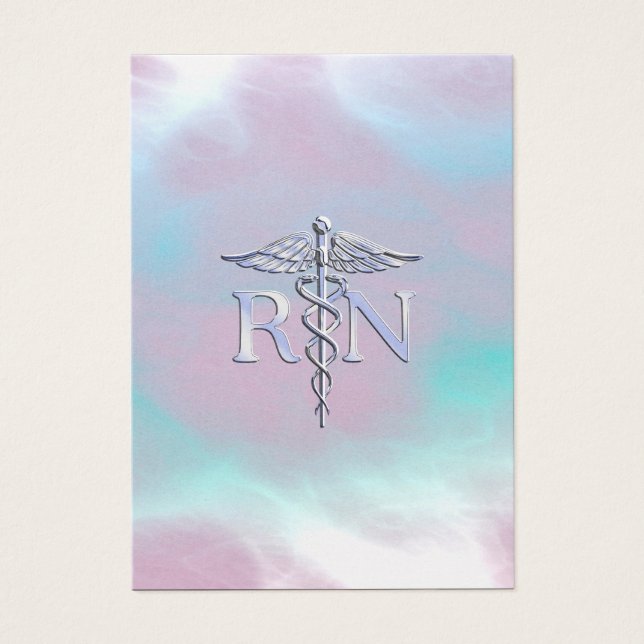 Silver Style RN Caduceus Medical Mother Pearl (Vorderseite)