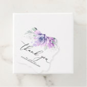 Silver Succulents Greenerity Wedding Vielen Dank Geschenkanhänger (Beispiel)