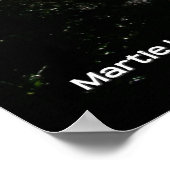 Silver Sunset at Carmel Poster (Ecke)