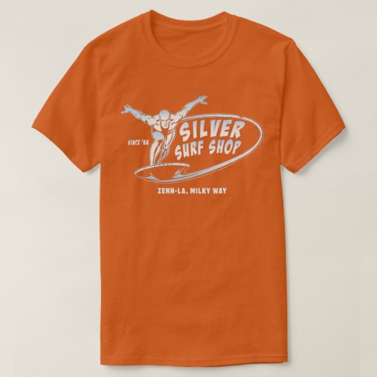 Silver Surf Shop T-Shirt (Design vorne)