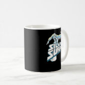 Silver Surfer Essential T Shirt Kaffeetasse (VorderseiteRechts)