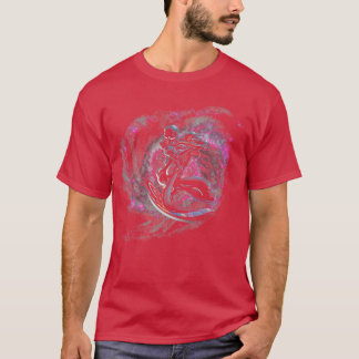 Silver Surfer im Weltraum T-Shirt