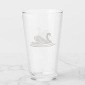 silver swan glas (Rückseite)