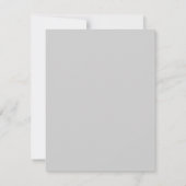 Silver Sweet16 Rett Date Glitzer Sparkle Confetti Save The Date (Rückseite)