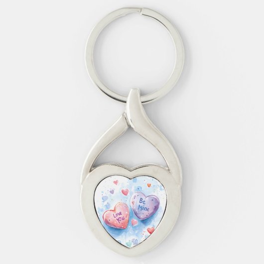 Silver Sweetheart Schlüsselanhänger (Vorderseite)