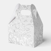 Silver Swirl Geschenkboxen Geschenkschachtel (Rückseite)