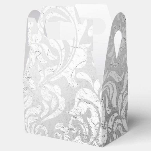Silver Swirl Geschenkboxen Geschenkschachtel (Geöffnet)