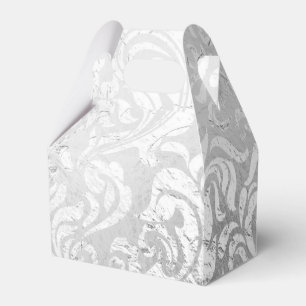 Silver Swirl Geschenkboxen Geschenkschachtel