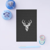 Silver Symbolic Deh on Carbon Fibre Style Print Flyer (Einzeln)