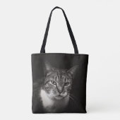 SILVER TABBY CAT TASCHE (Rückseite)