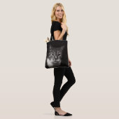 SILVER TABBY CAT TASCHE (Am Model)