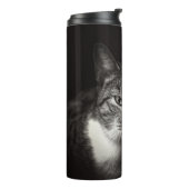 SILVER TABBY CAT THERMOSBECHER (Nach links gedreht)