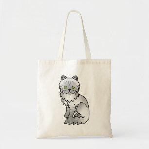 Silver Tabby Chinchilla Gray Persian Niedlich Cat Tragetasche