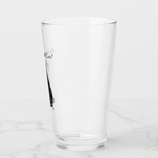 Silver Tabby Vatertag Glas (Links)