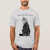 Silver Tabby Vathers Day T-Shirt (Vorderseite)