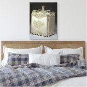 Silver Teekanister von Paul de Lamerie Leinwanddruck (Insitu (Schlafzimmer))