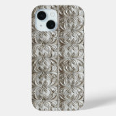 Silver Tellers Pattern Case-Mate iPhone Hülle (Rückseite)