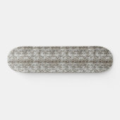 Silver Tellers Pattern Skateboard (Horizontal)