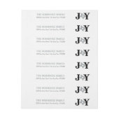 Silver Texas JOY Holiday (Bogen)