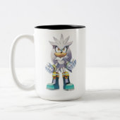 Silver the Igel Zweifarbige Tasse (Links)