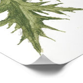 Silver Thistle — Sue Abonyi Poster (Ecke)