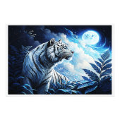 SILVER TIGER FOTODRUCK (Vorne)