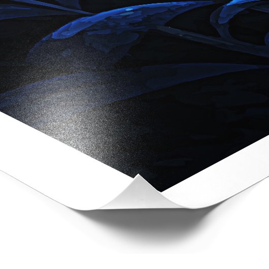 SILVER TIGER FOTODRUCK (Ecke)