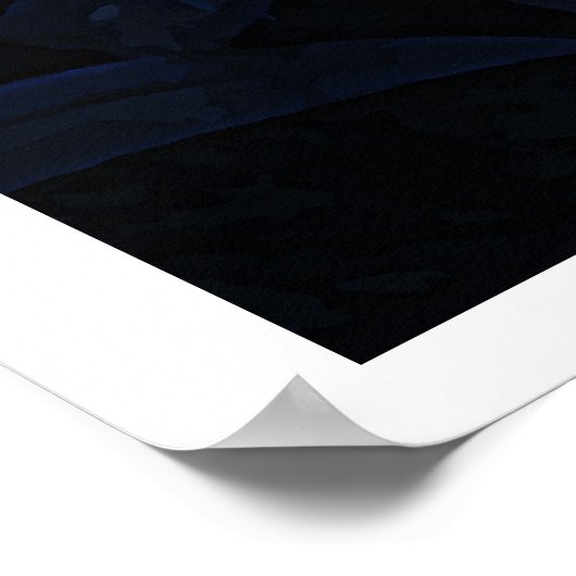 SILVER TIGER POSTER (Ecke)