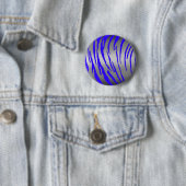 Silver Tiger Stripes Blue Button (Beispiel)