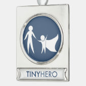 Silver Tiny Hero Ornament (Links)
