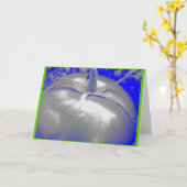 "Silver Tomato" Karte (Gelbe Blume)