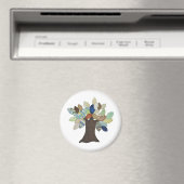 Silver Tree Magnet (In Situ (Geschirrspüler))