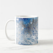 Silver Trees Winter Sublimationen Kaffeetasse (Links)