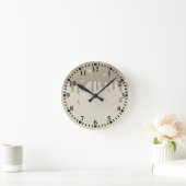 Silver Tropfen Glitzer Effekt & Glitzern Runde Wanduhr (Zuhause)