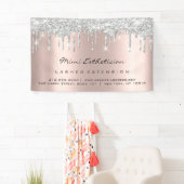 Silver Tropfens Rose Gold Blush Eyelash Makeup Bri Banner (Insitu)