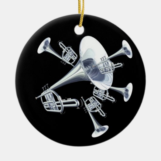 Silver Trumpets Ornament (Vorne)