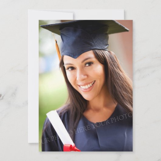 Silver Turquoise Confetti Graduation Party 2022 Einladung (Rückseite)