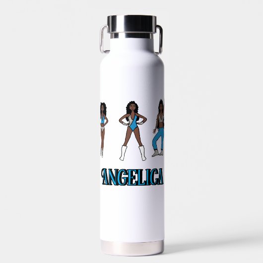 Silver Turquoise Dancer #1 Trinkflasche (Vorne)