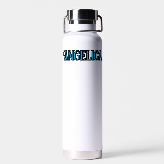 Silver Turquoise Dancer #1 Trinkflasche (Rückseite)