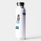 Silver Turquoise Dancer #2 Trinkflasche (Links)