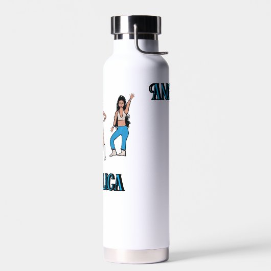 Silver Turquoise Dancer #2 Trinkflasche (Links)