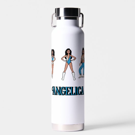 Silver Turquoise Dancer #2 Trinkflasche (Vorne)