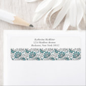 Silver Turquoise Jewel Lace Aquamarin Blue Address (Insitu)