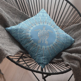 "Silver Turtle Radiance" | Strand Kissen